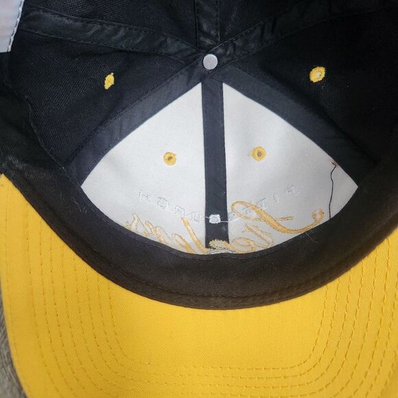 Vintage 90s Pittsburgh Steelers NFL Drew Pearson Strapback Baseball Hat Cap - Picture 6 of 8